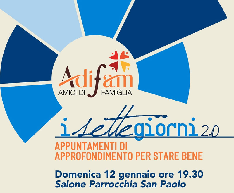 Primo Incontro de "I Sette Giorni 2.0"