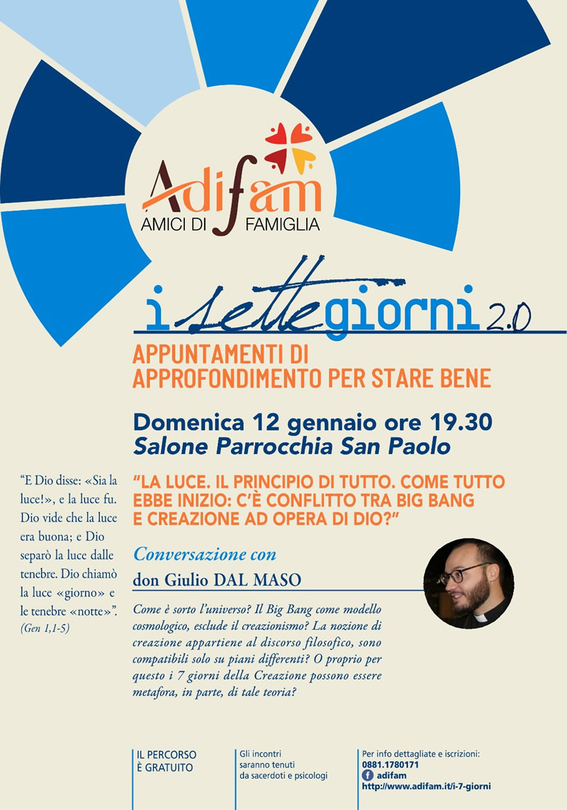 Primo Incontro de "I Sette Giorni 2.0"