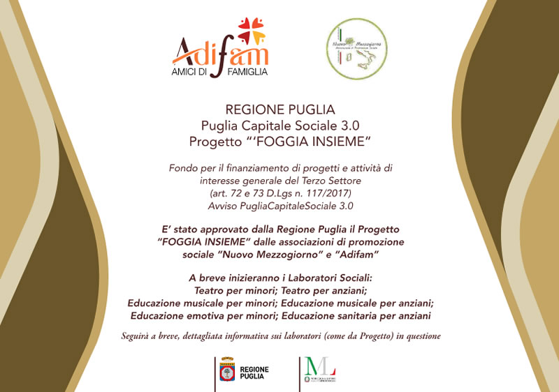 Progetto "FOGGIA INSIEME"
