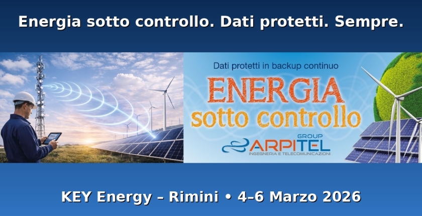Arpitel al Key Energy di Rimini